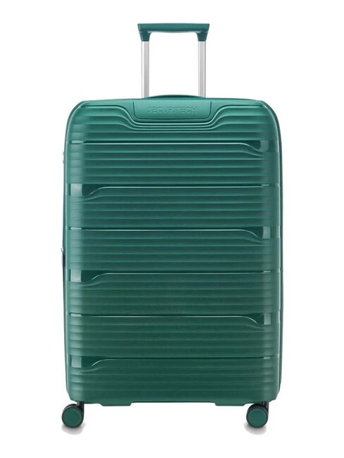 DELSEY SECURITECH DUNE Set of 3 trolleys: cabin, medium, large, exp iguana - Rigid Trolley Cases