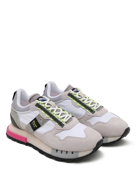 BLAUER HOUMA Running sneakers white/grey - Women’s shoes