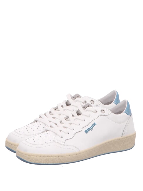 BLAUER OLYMPIA Sneakers white/light blue - Women’s shoes