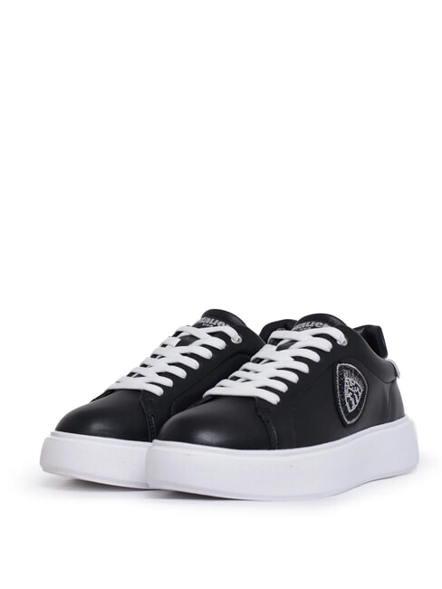 BLAUER VENUS Sneakers with rhinestone emblem BLACK - Women’s shoes