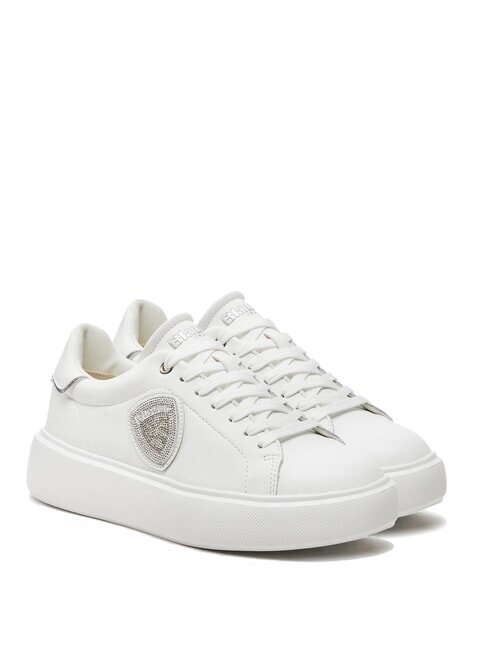 BLAUER VENUS Sneakers with rhinestone emblem white - Women’s shoes