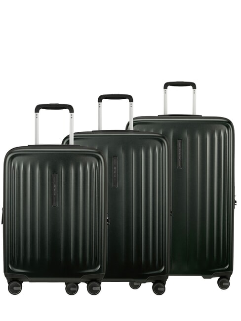 SAMSONITE FYRM Set Hand luggage + medium + large deep green - Trolley Set