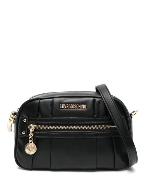 LOVE MOSCHINO CAMERA BAG Mini Shoulder Bag Black - Women’s Bags