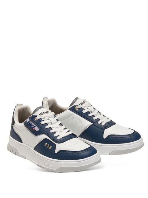 BLAUER HARPER Sneakers white/navy - Men’s shoes