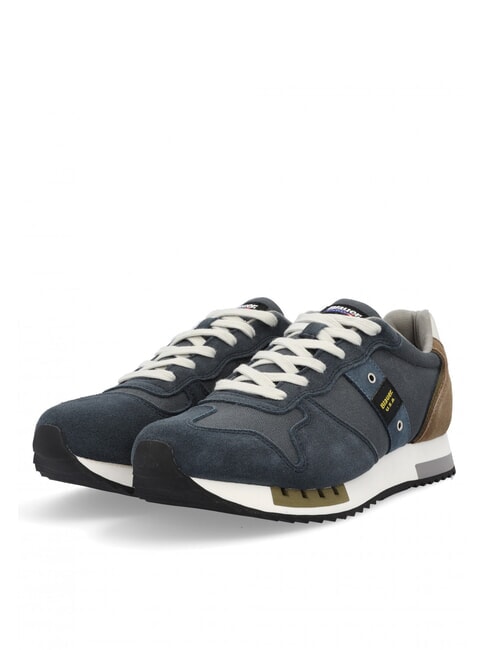 BLAUER QUEENS Running sneakers navy/taupe - Men’s shoes