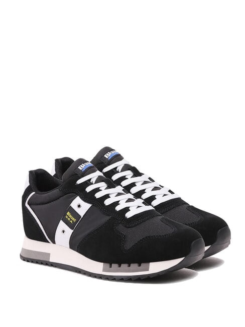 BLAUER QUEENS Running sneakers black/white - Men’s shoes