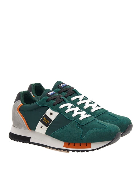 BLAUER QUEENS Running sneakers green/black - Men’s shoes