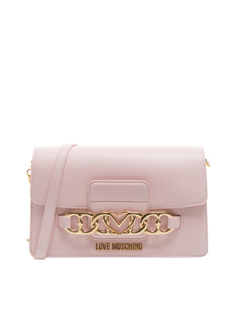 LOVE MOSCHINO HEART CHAIN Shoulder bag rose - Women’s Bags