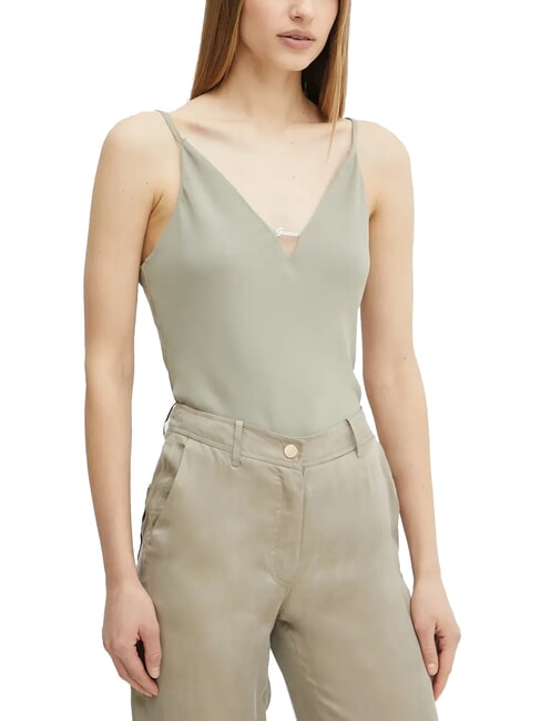 GUESS CAROLINE  Tank Top sage leaf - T-shirt