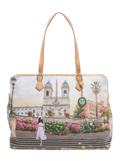 YNOT YESBAG Shoulder Tote Bag floral - Women’s Bags