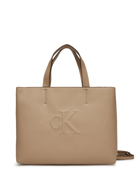 CALVIN KLEIN SCULPTED EW Handbag, with shoulder strap crockery - Women’s Bags