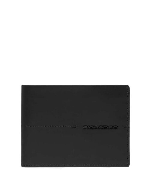 PIQUADRO KIRI Leather wallet Black - Men’s Wallets