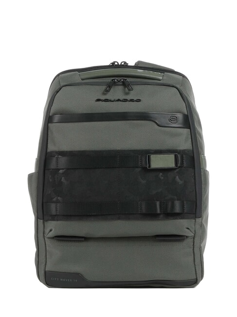 PIQUADRO FX  14" Laptop Backpack GREEN - Laptop backpacks