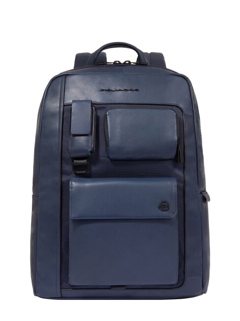 PIQUADRO LIKO Laptop backpack 14"/ iPad 12.9" blue - Laptop backpacks