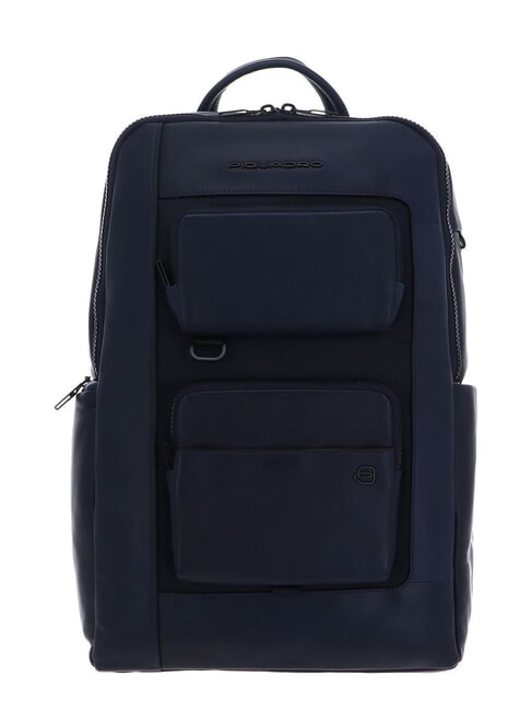 PIQUADRO LIKO 15.6" laptop backpack blue - Laptop backpacks