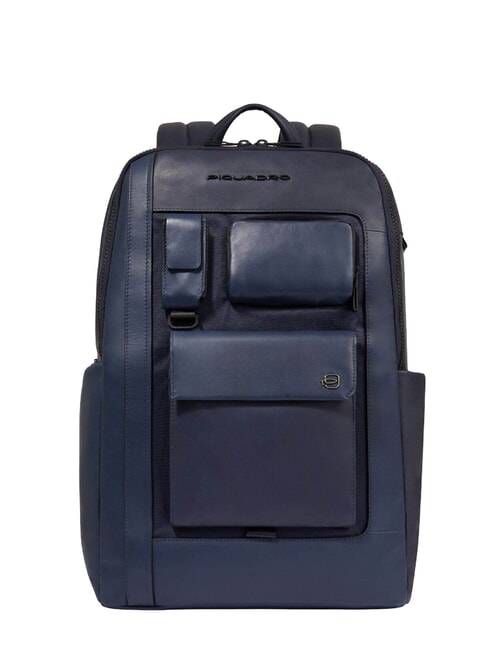 PIQUADRO LIKO 15.6" laptop backpack blue - Laptop backpacks