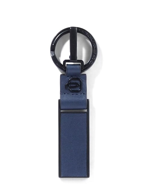 PIQUADRO FXP  Leather Keychain blue - Key holders