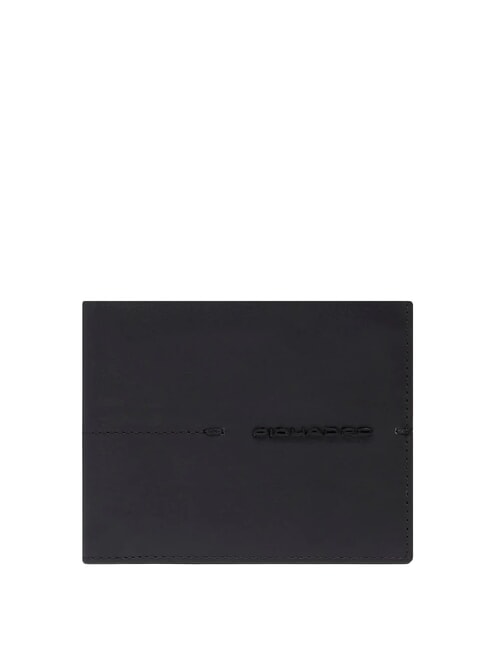 PIQUADRO KIRI Leather wallet Black - Men’s Wallets