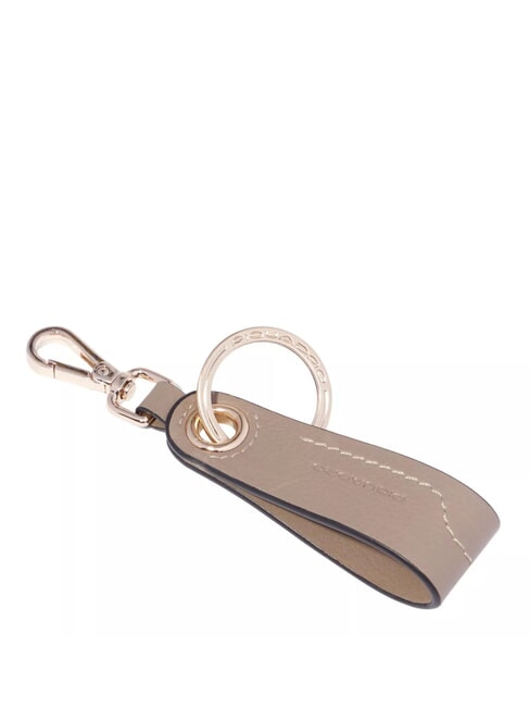 PIQUADRO CIRCLE  Leather Keychain turtledove - Key holders
