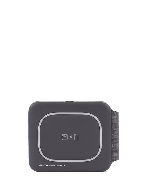 PIQUADRO BAGMOTIC  3-in-1 Foldable Wireless Charger Black - Tablet holder& Organizer