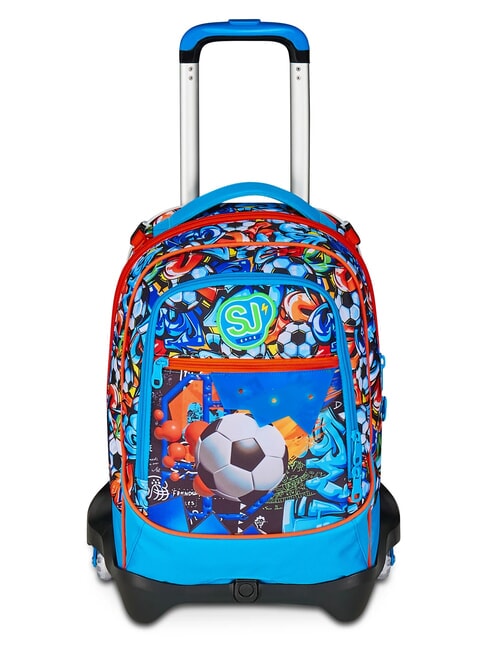 SJGANG TINYPATCH BOY JACK 3WD Detachable Backpack Trolley, 3 wheels bright turquoise - Backpack trolleys