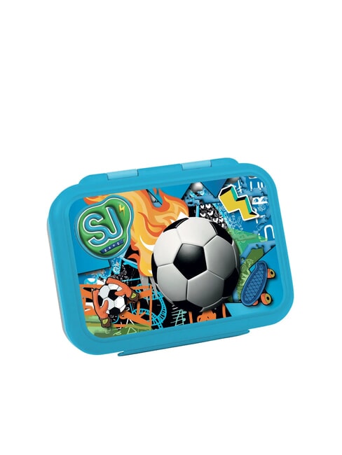 SJGANG BOY & GIRL Lunch box for kindergarten, elementary school 0.85 L bright turquoise - Kids bags and accessories