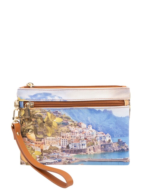 YNOT YESBAG SPECIAL  Flat clutch bag with cuff lemon coast - Women’s Bags