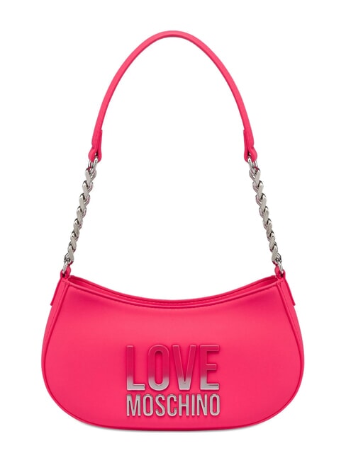 LOVE MOSCHINO MIDDLE CHAIN Shoulder bag fuchsia - Women’s Bags