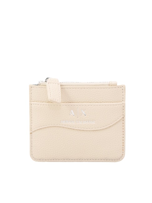 ARMANI EXCHANGE A|X Card holder with zip valley - Women’s Wallets