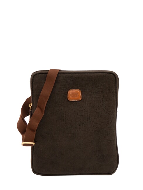 BRIC’S Life Shoulder bag, tablet case olive tobacco - Women’s Bags