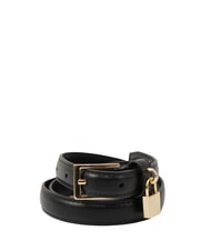 ARMANI EXCHANGE LOCK Belt with charm - Belts