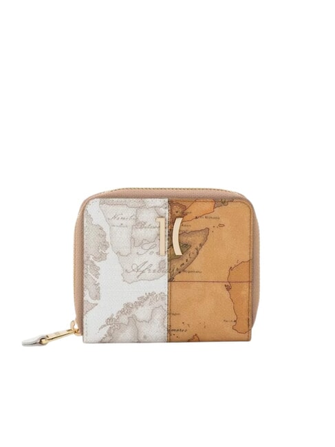 ALVIERO MARTINI PRIMA CLASSE GEO MIX Small zip around wallet NATURAL - Women’s Wallets