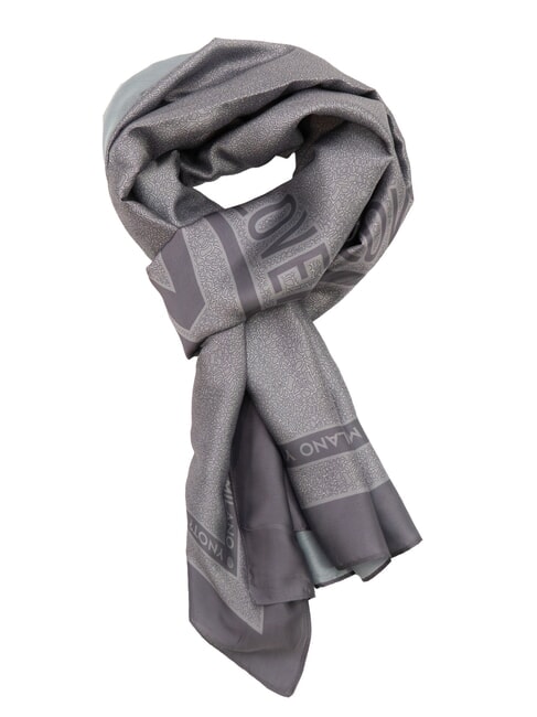 YNOT STAMPA ALL OVER Rectangular silk scarf toupee - Scarves