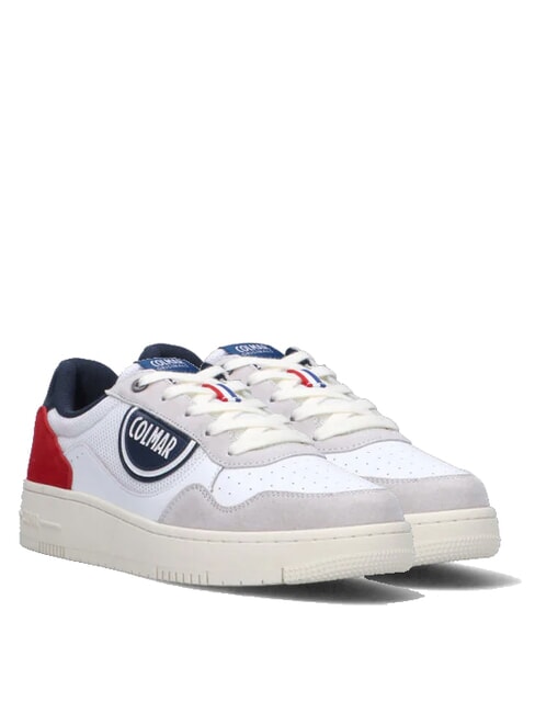COLMAR AUSTIN MASTER Sneakers white/navy/red - Men’s shoes