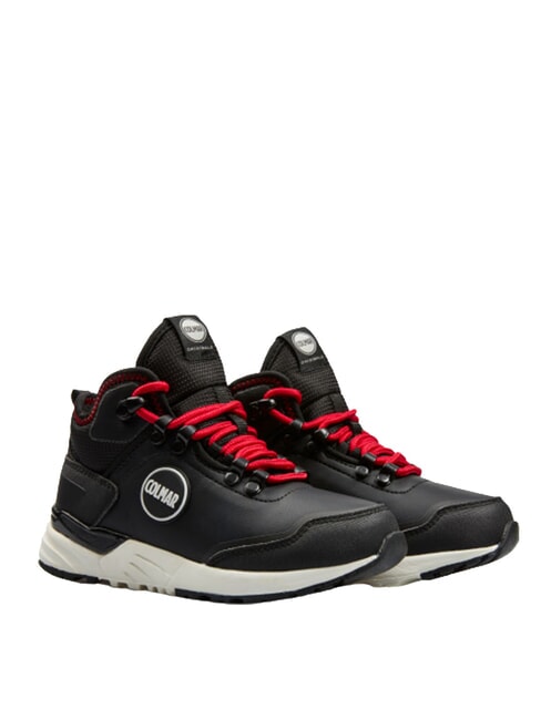 COLMAR COOPER JUMP KIDS Ankle boot sneakers black/red - Baby Shoes