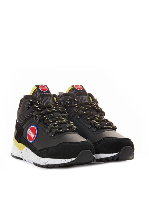 COLMAR COOPER AKT KIDS Ankle boot sneakers black/yellow - Baby Shoes