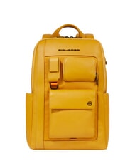 PIQUADRO CAMPIONARIO - LIKO 14" Laptop Backpack Yellow - Laptop backpacks - 1
