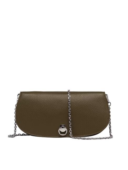 GIANNI CHIARINI DEVA Leather shoulder bag with flap move - Women’s Bags