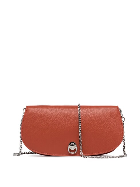 GIANNI CHIARINI DEVA Leather shoulder bag with flap autumn - Women’s Bags