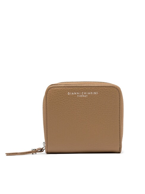 GIANNI CHIARINI WALLETS GRAIN Small leather wallet silt - Women’s Wallets