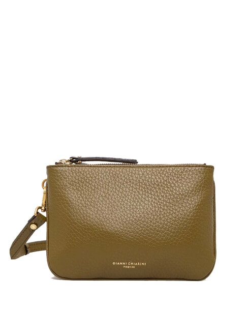GIANNI CHIARINI FRIDA Double zip leather shoulder bag move - Women’s Bags