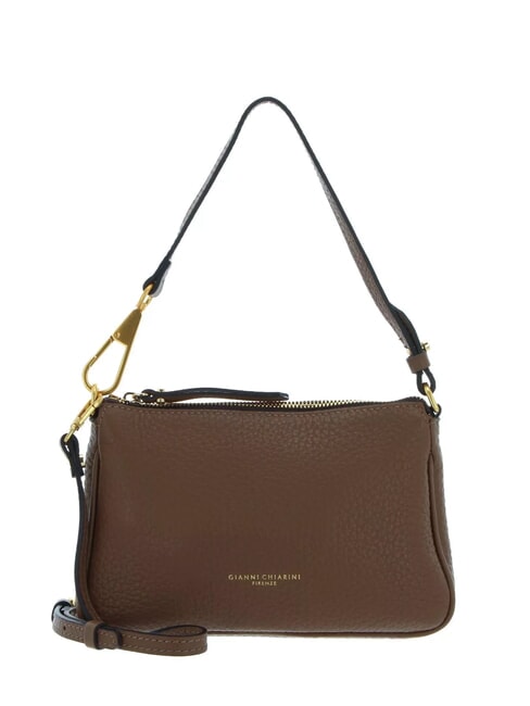 GIANNI CHIARINI BROOK Shoulder bag in leather beaver - Women’s Bags