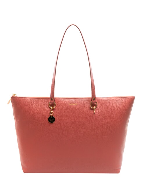 COCCINELLE ALPHA Hammered leather shopping bag pot - Women’s Bags