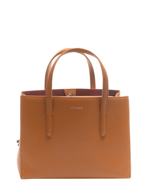 COCCINELLE SWAP Hammered Leather Tote Bag CUIR - Women’s Bags