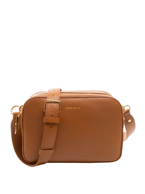 COCCINELLE ALPHA Hammered leather camera case bag CUIR - Women’s Bags