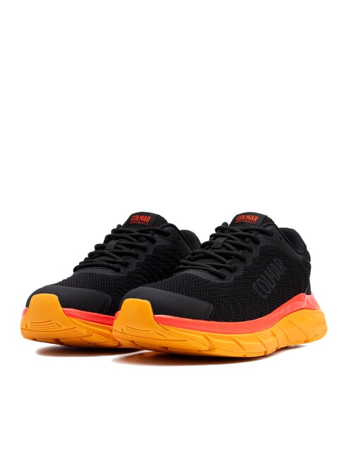 COLMAR URBANTRAIL COLORS Sneakers black-orange-bright red - Unisex shoes