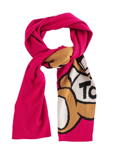 MOSCHINO MAXI TEDDY Scarf fuchsia - Scarves