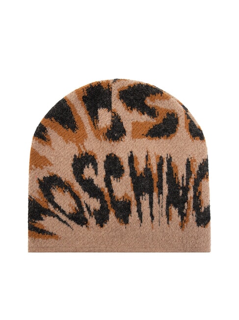 MOSCHINO ANIMALIER Cap beige - Hats