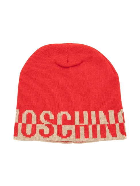 MOSCHINO LOGO Hat red - Hats