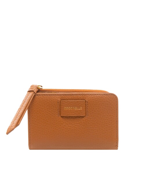 COCCINELLE VOILE Medium hammered leather wallet CUIR - Women’s Wallets